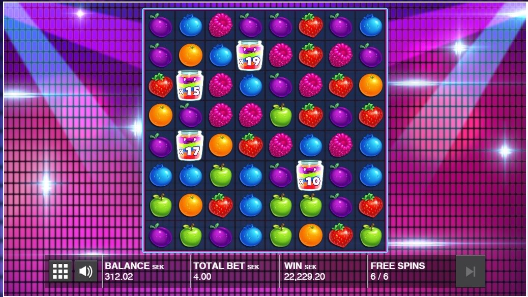 Jammin’ Jars большой выигрыш